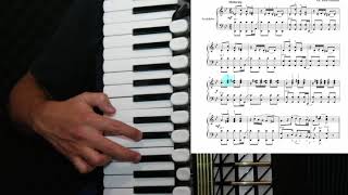 La Cumparsita  Tutorial Acordeón Piano [upl. by Zondra]