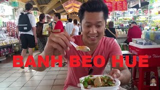 Banh Beo Hue Cho Ben Thanh Saigon Vietnam 2016 [upl. by Pinkerton166]