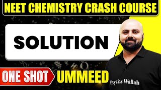 SOLUTION in 1 Shot All Concepts Tricks amp PYQs  NEET Crash Course  Ummeed [upl. by Reggi644]