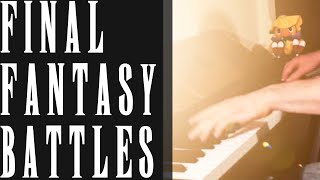 Final Fantasy Battle Themes Piano Medley I II III IV V VI VII VIII IX X [upl. by German]