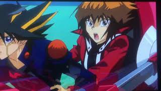 YuGiOh Bonds Beyond Time yugi meet jaden and yusei [upl. by Enoitna]