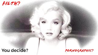 Was the NC17 on BLONDE Netflix film worth it Im afraid NOT CONTAINS SPOILERS [upl. by Merola766]