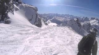 Val Thorens Off Piste 2014  CaronOrelle [upl. by Beffrey]