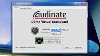 Dante Virtual Soundcard [upl. by Halford]