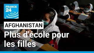 Afghanistan  les Taliban interdisent finalement aux filles de reprendre lécole • FRANCE 24 [upl. by Attevroc745]