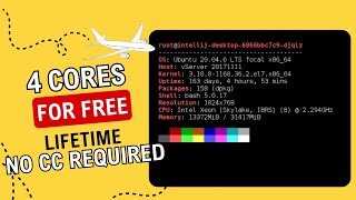 How to get a 4 core 12gb ram vps  server for free no credit card required and lifetime [upl. by Nyletac495]