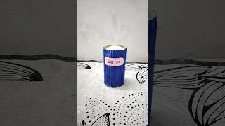 Table dustbin  Cardboard🥫 youtubeshots artandcraft dustbins handmade [upl. by Riamu]