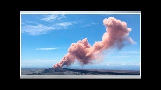 Kilauea Volcano Erupts Spewing Lava and Gases Near Homes in Hawaii [upl. by Einnel]