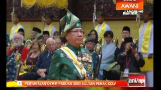 Majlis Tabal Adat DYMM Paduka Seri Sultan Perak XXXV [upl. by Migeon]