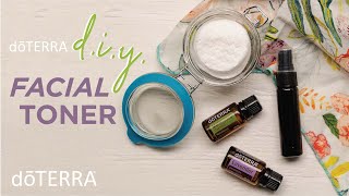 DIY Facial Toner using Melaleuca and Lavender Essential Oils [upl. by Bornie]