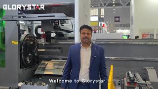 Introducing 40000W Laser Cutting Machine  Watch Our Indian Agent Present at Shenzhen Exhibition [upl. by Otrepur]