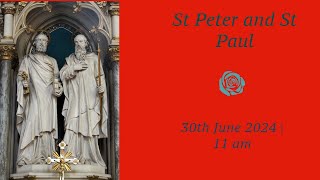 Catholic Mass  St Peter and St Paul Apostles  30th June 2024 [upl. by Gussi]