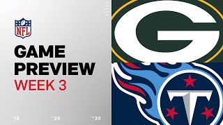 Green Bay Packers vs Tennessee Titans  2024 Week 3 Game Preview [upl. by Selia]