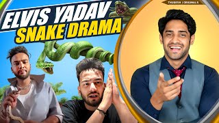 ELVISH YADAV SNAKE VENOM DRAMA [upl. by Dihahs]