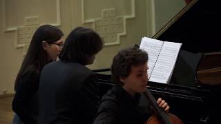 Rachmaninov Cello sonata Alexander Buzlov Karen Kornienko [upl. by Atselec]