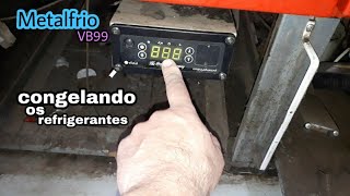 Controlador ems elstat 55 congelando o refrigerante Metalfrio VB99 [upl. by Ennaeilsel341]