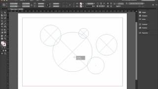 Adobe InDesign  Utilisation de loutil bloc elliptique [upl. by Eilrebma]