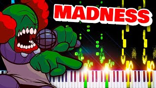 Madness from Friday Night Funkin Tricky Mod  Impossible Piano Remix [upl. by Sabas]