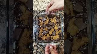 Brookies Recipe viralvideo food cooking recipe sweet cookies brownie [upl. by Amsirac697]