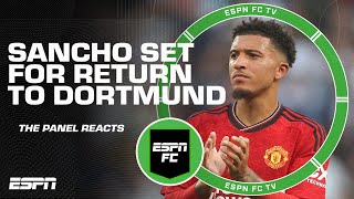 What does Jadon Sancho’s return to Borussia Dortmund mean for Man United  ESPN FC [upl. by Sirap548]