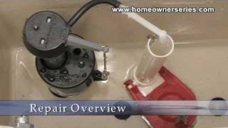 How to Fix a Toilet  Flush Valve Replacement  Part 1 of 2 [upl. by Tranquada467]