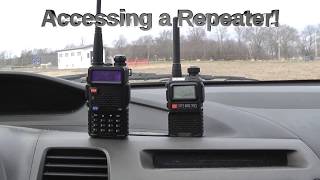 Accessing a Ham Radio Repeater [upl. by Ordnasil534]