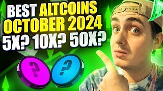 Top Altcoins October 2024  Best Altcoins To Buy Today 🔥100X OPPORTUNITY🔥 [upl. by Hadeehuat]