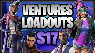 VENTURES SEASON 17 LOADOUTS quotHexsylvaniaquot  Fortnite Save the World [upl. by Arrol]