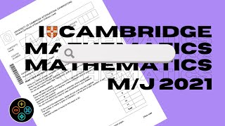 IGCSE Add Maths May June 2021 Paper 13 060613 [upl. by Beth]