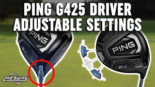 Testing PING G425 Driver Adjustable Settings [upl. by Nahtal471]