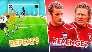 REPEAT OR REVENGE  Jimmy Bullard vs David Bentley Free Kick Challenge [upl. by Aruam396]