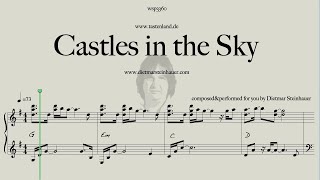 Castles in the Sky  Easy Piano  Dietmar Steinhauer [upl. by Kirven573]