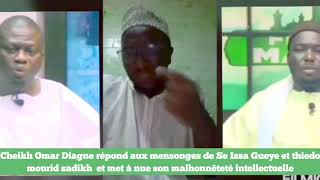 Pr Cheikh Oumar Diange Démolit les mensonges de Thiedo mourid sadikh et Se Issa Geuye [upl. by Branen]