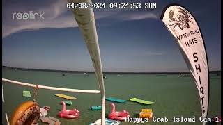 Crab Island Destin Florida August 4 2024 930 AM ￼ [upl. by Diskin]