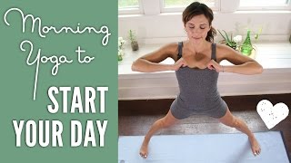 Morning Yoga  Yoga To Start Your Day [upl. by Bathsheb736]