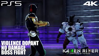 Kamen Rider Memory of Heroez  Violence Dopant Boss Fight  No Damage  PS5 4K [upl. by Con]