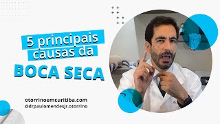 Resolva com estas dicas a sensação de BOCA SECA [upl. by Septima]