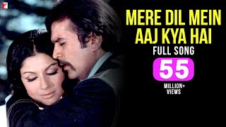 Mere Dil Mein Aaj Kya Hai  Full Song  Daag  Rajesh Khanna Sharmila Tagore  Kishore Kumar [upl. by Beedon]