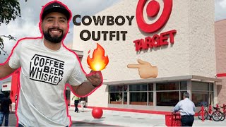 TARGET COWBOY OUTFIT CHALLENGE [upl. by Tatiana915]