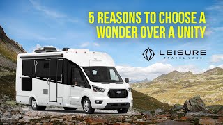 5 Reasons to Buy a Wonder over a Unity  Leisure Travel Vans [upl. by Alvira]