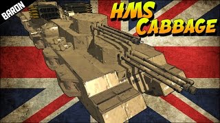 HMS Cabbage SUPER TOG II LANDSHIP Men of War Assault Squad 2 [upl. by Cynarra]