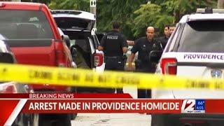 Police make arrest in Providence homicide [upl. by Llehcar]