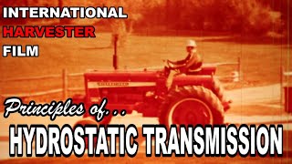 1960s International Harvester Film Principles of Hydrostatic Transmission Farmall 656 Tractor [upl. by Shirl]