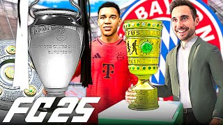 Im NEUEN FC 25 Karrieremodus zum 1 TRIPLE 🏆✅🫡 [upl. by Ynaoj]