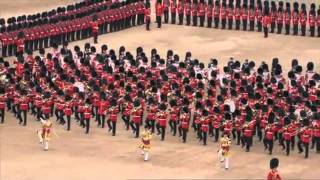 4 Trooping the Colour  Escort to the Colour [upl. by Ahsemed853]