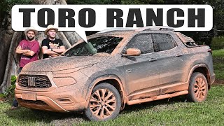 FIAT TORO 2023 na versão Rach 4x4 a Diesel Ela aguenta o tranco [upl. by Ymmik142]