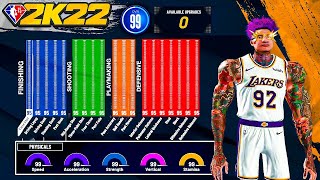 TOP 10 BUILDS on NBA 2K22 [upl. by Deena845]