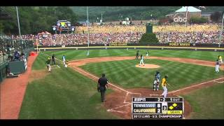 LLWS 2012  PetalumaTennessee US Championship Game [upl. by Colley]