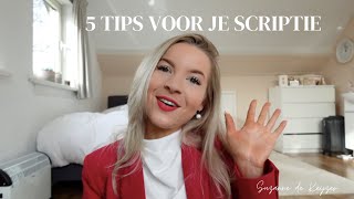 5 tips om je scriptie te halen [upl. by Vandervelde]