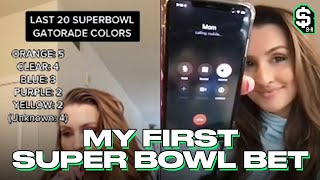 My First Super Bowl Bet Journey [upl. by Laine]